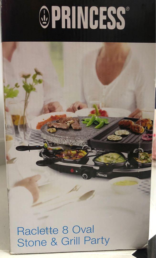 Raclette & Stone Grill Party Set, Tv & Home Appliances, Kitchen Appliances,  Bbq, Grills & Hotpots On Carousell