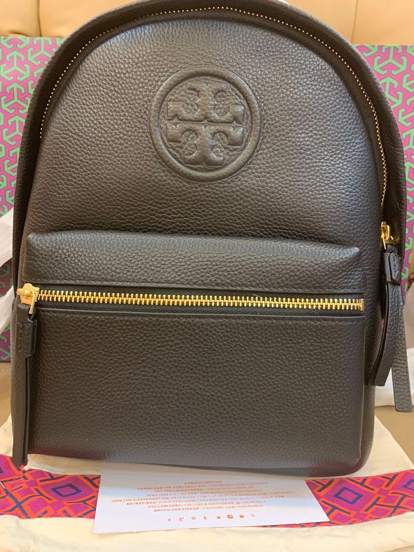 Ready Stock authentic Tory Burch bombe Perry backpack black  display picture 1