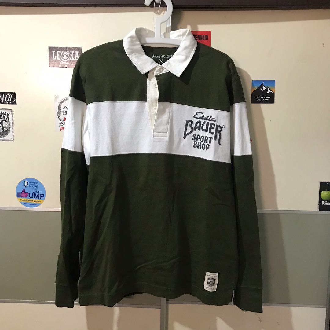 Rugby Polo T-Shirt, Men's Fashion, Tops 