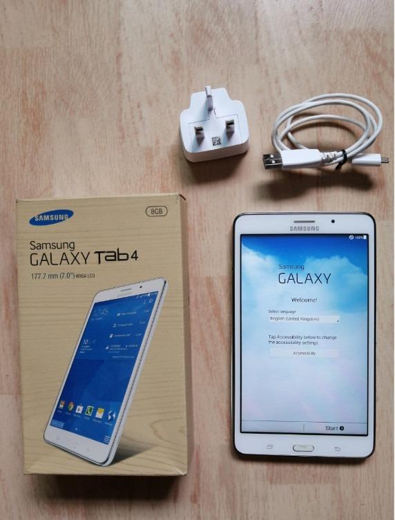 samsung galaxy tab 4 7 tablet 8gb white
