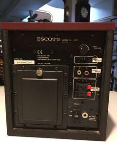 Scott powered speaker system