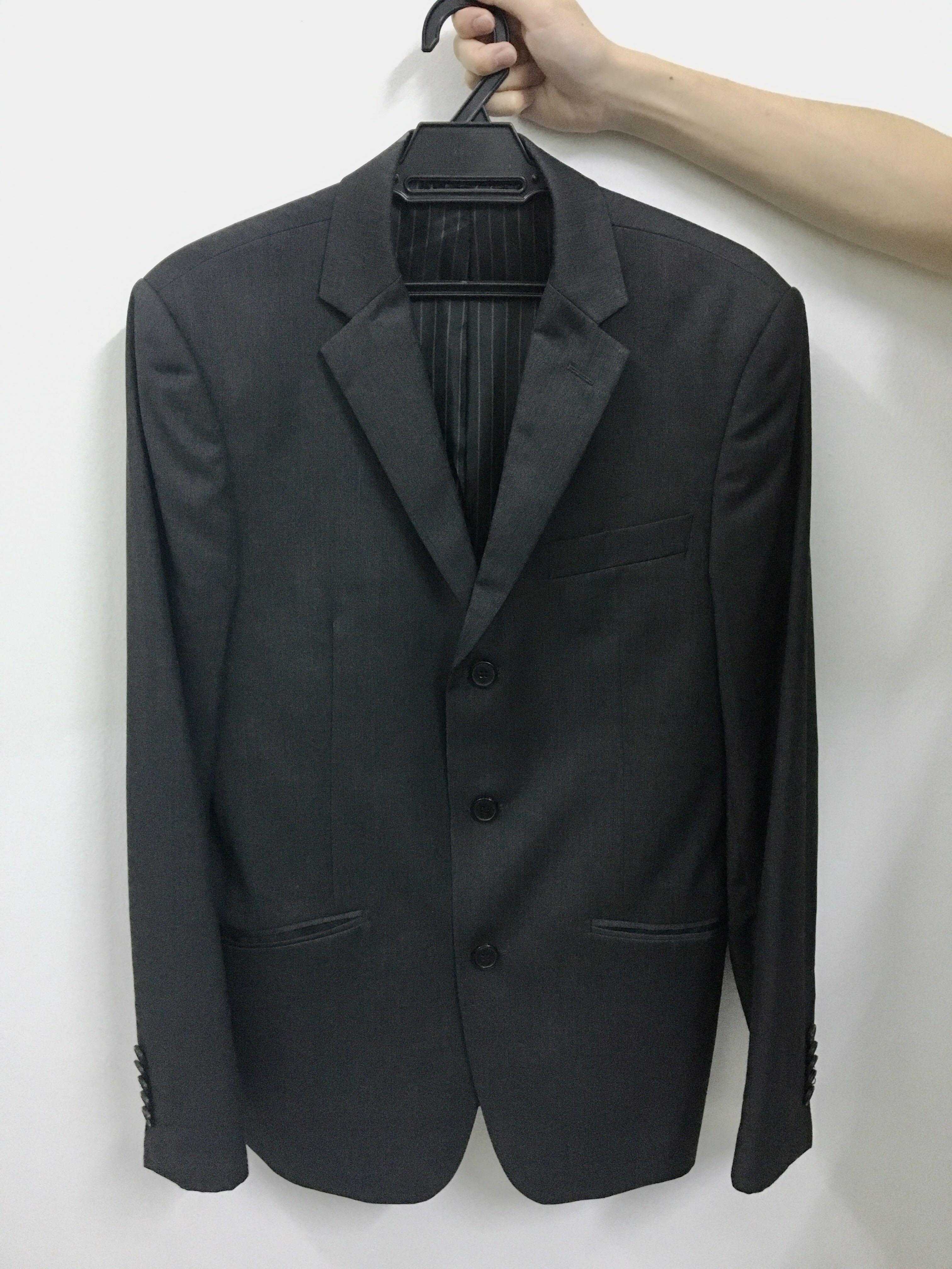 SEED by PADINI Charcoal Blazer #PrelovedProud , Men's Fashion, Coats ...