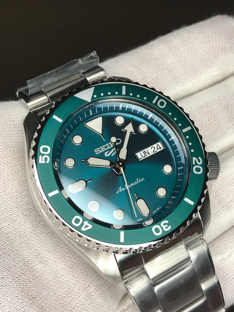 🔥🔥Seiko 5 SRPD61K1 “Hulk” Automatic 100m Water Resistant Green Dial ...