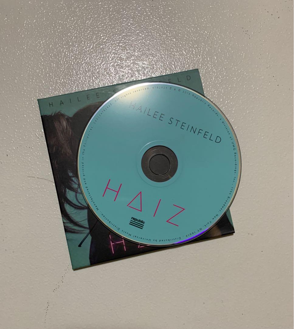 SIGNED Haiz album by Hailee Steinfeld, Hobbies & Toys, Music ...