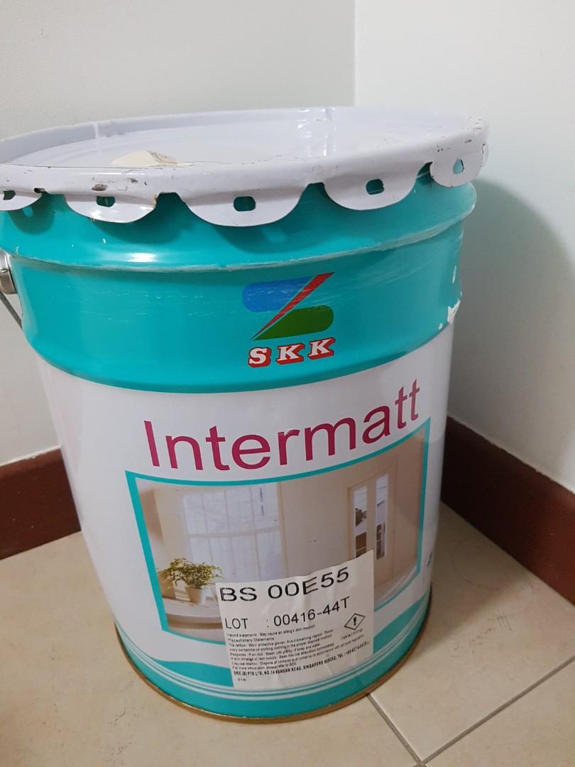 SKK white wall paint. Better quality than Matex, Everything Else on Carousell
