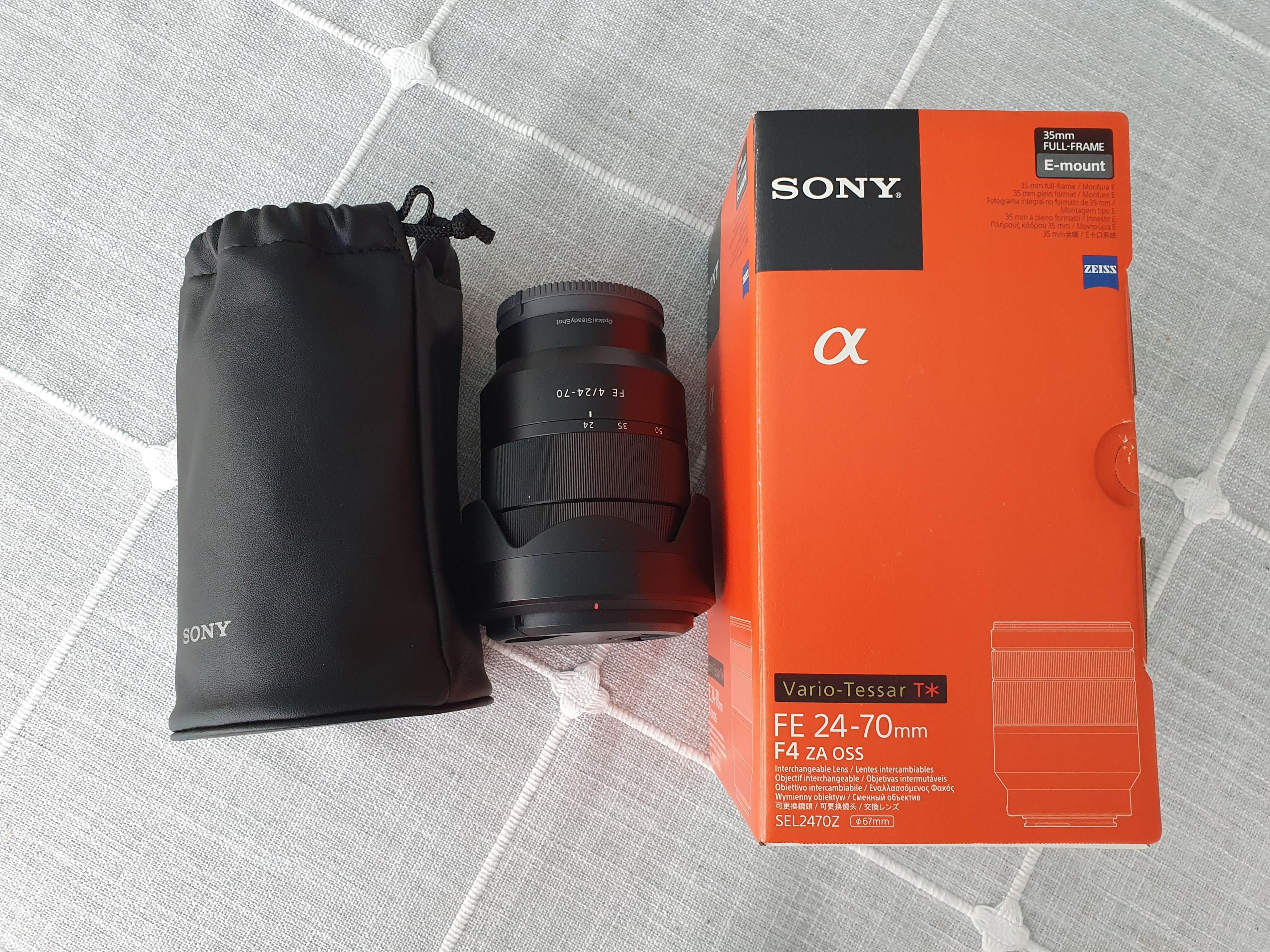 値下げしました。Sony FE 24-70mm F4 ZA OSS - カメラ