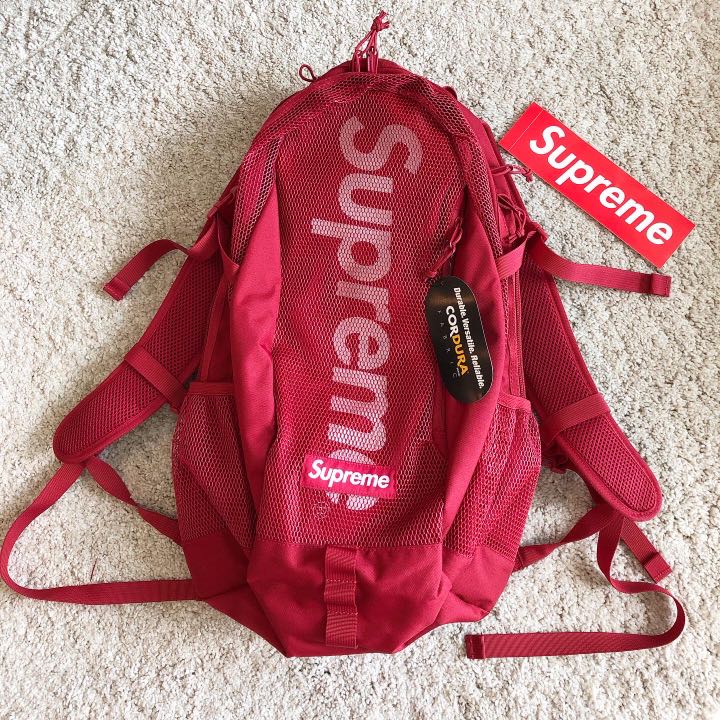 Supreme Backpack (SS19), Men's Fashion, Bags, Backpacks on Carousell