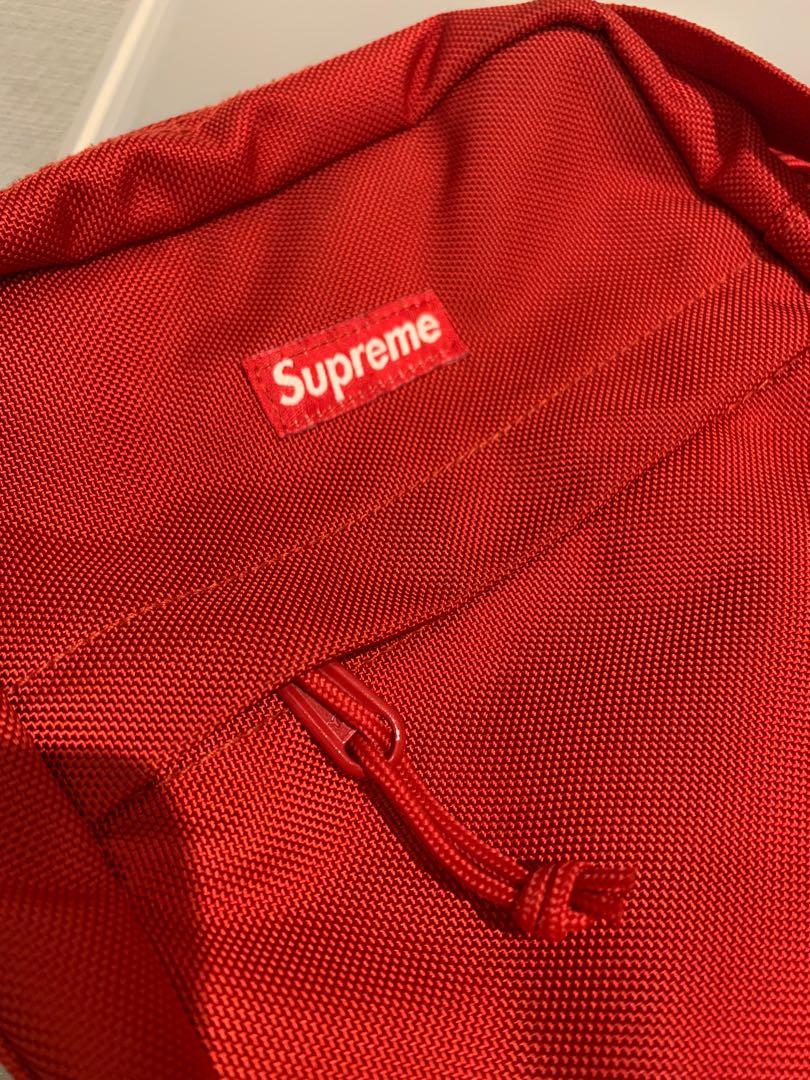 Supreme shoulder bag ss18 red store