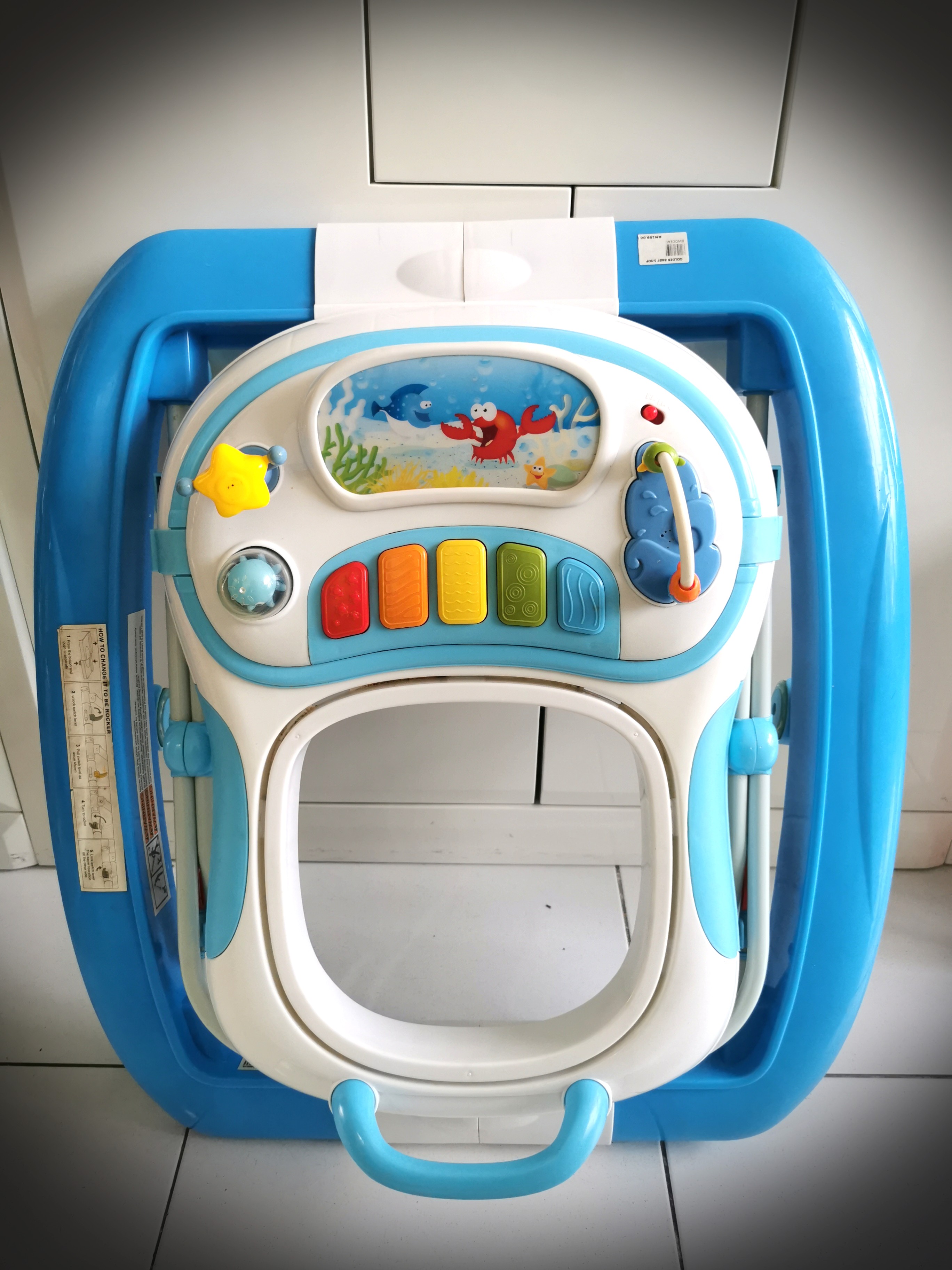 sweet heart paris baby walker