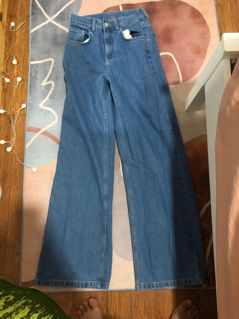 Jeans wide leg terranova store
