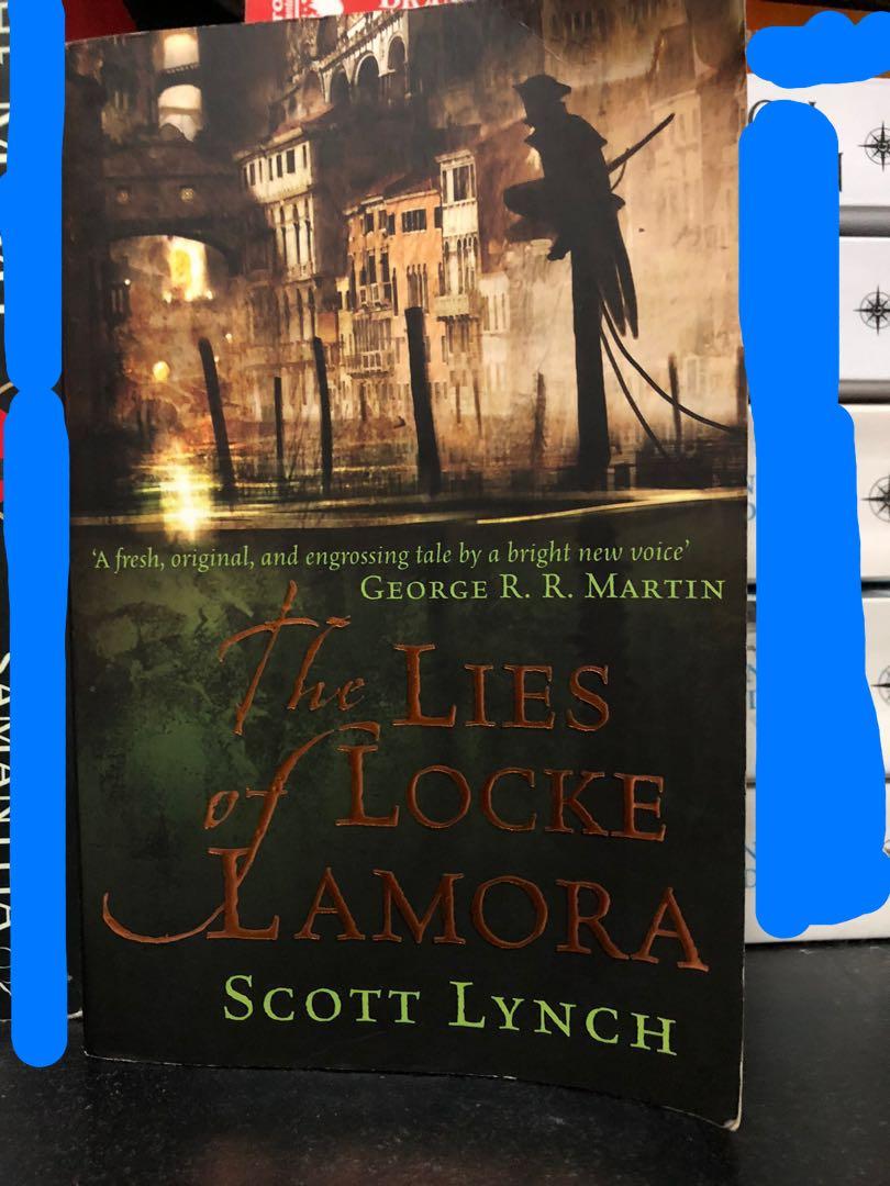 The Lies Of Locke Lamora By Scott Lynch Books Stationery Fiction On Carousell