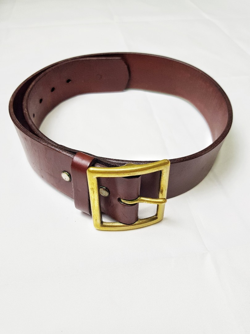 The Real McCoy's Garrison Belt, Men's Fashion, Watches & Accessories ...