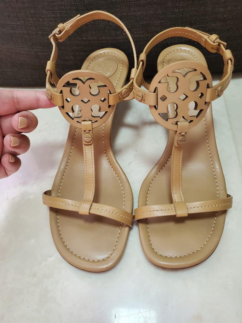 Tory Burch Wedges Strappy Sandals Heels
