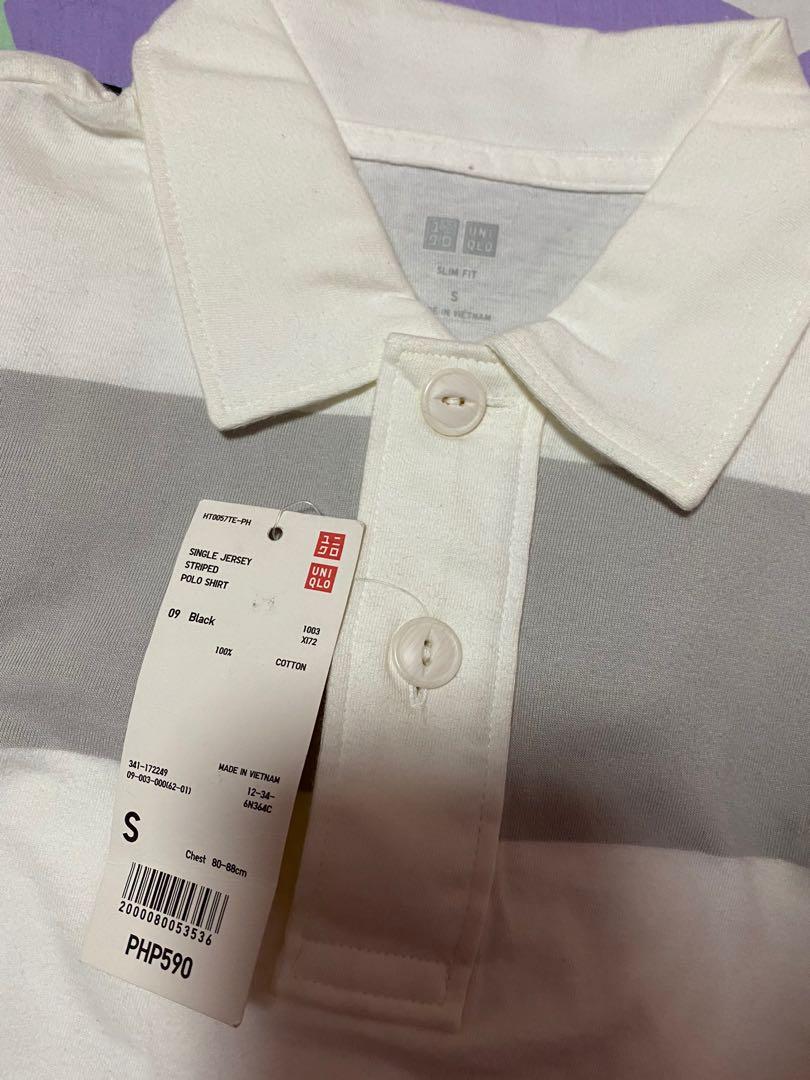 Uniqlo Polo shirt (Category: Tshirts & Polo Shirts ) located in Makati City. Submitted by red.tiger (Listing ID 1037885773, Image 2). Description: Brand new Still has tag original price: 590 .