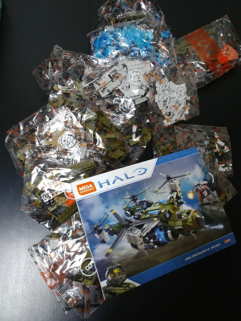 Unsc Frostraven vs. Decimus FVK38 Halo Mega Bloks