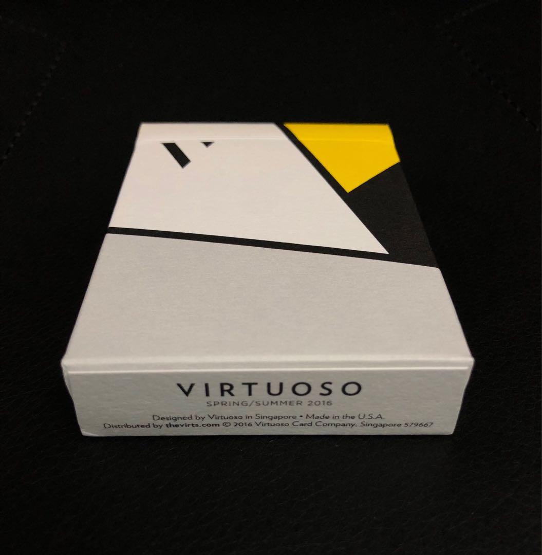 Virtuoso SS16 Playing Cards for Cardistry, Hobbies & Toys, Toys & Games on  Carousell