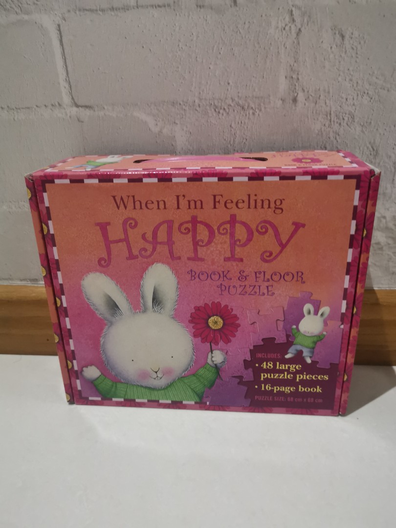 When I Am Feeling Happy Book And Puzzle Hobbies Toys Books Magazines Children S Books On Carousell