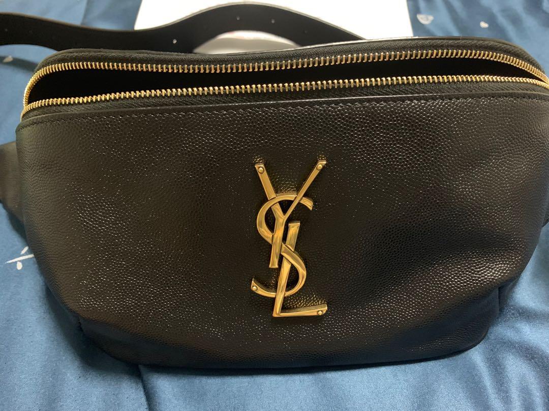 YSL Monogram Logo Fanny Pack/Belt Bag, Women's Fashion, Bags & Wallets