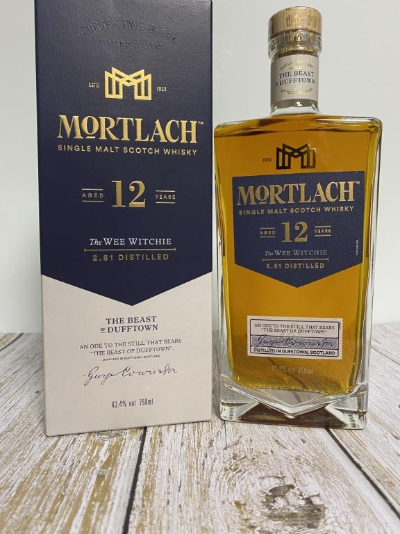 慕赫12年單一純麥威士忌mortlach 12yo 750ml 43 4 嘢食 嘢飲 酒精類飲品 Carousell