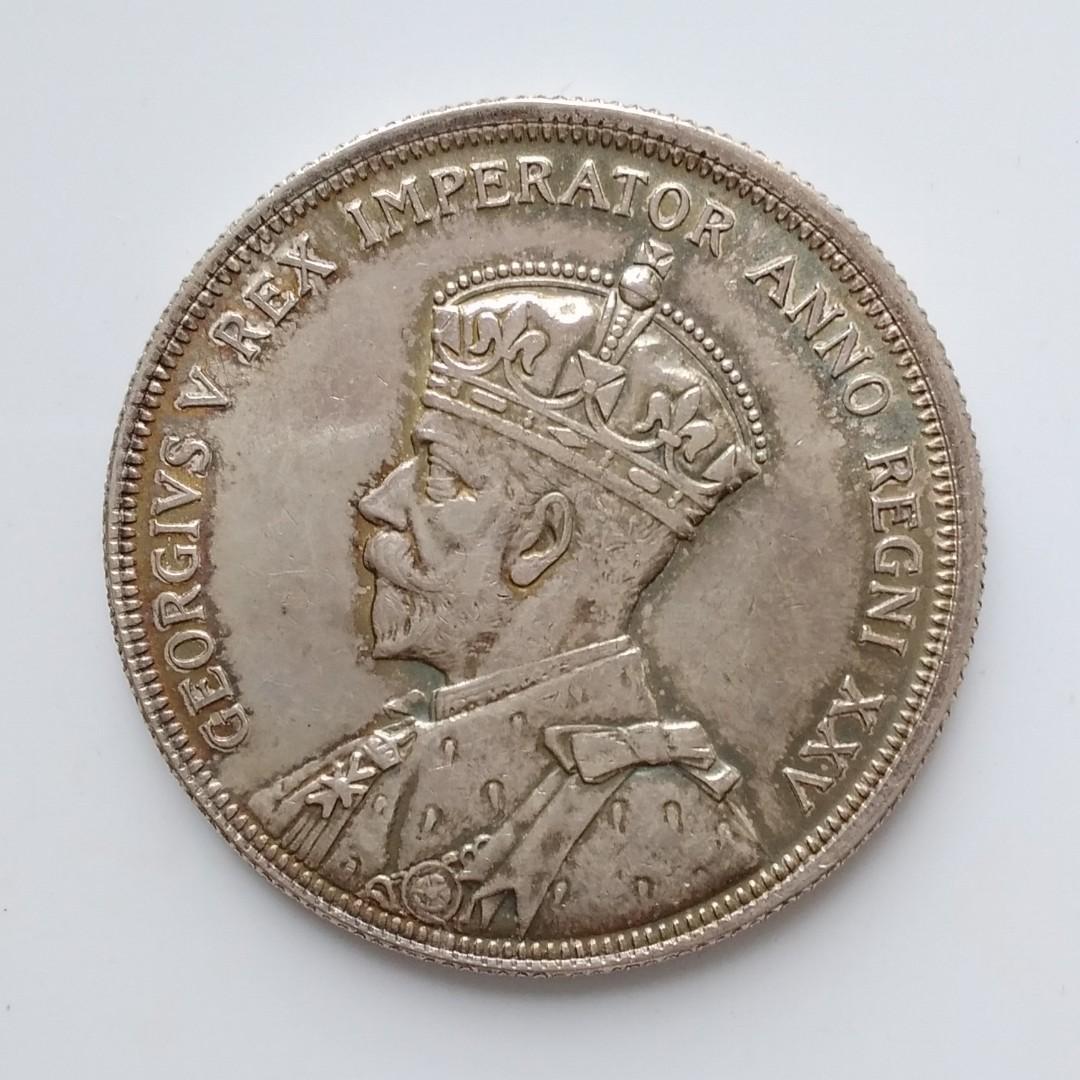 1935年加拿大1元流通銀幣-渥太華鑄造, 興趣及遊戲, 收藏品及紀念品, 錢幣- Carousell