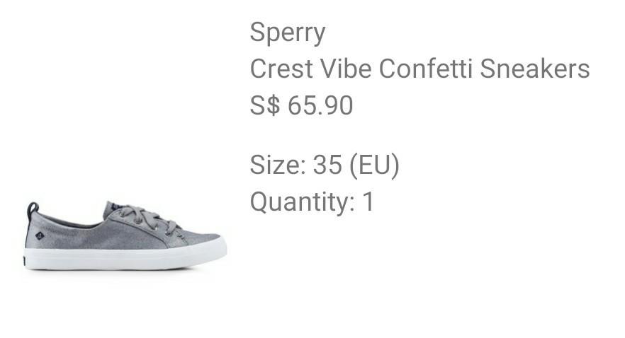 sperry crest vibe confetti sneaker