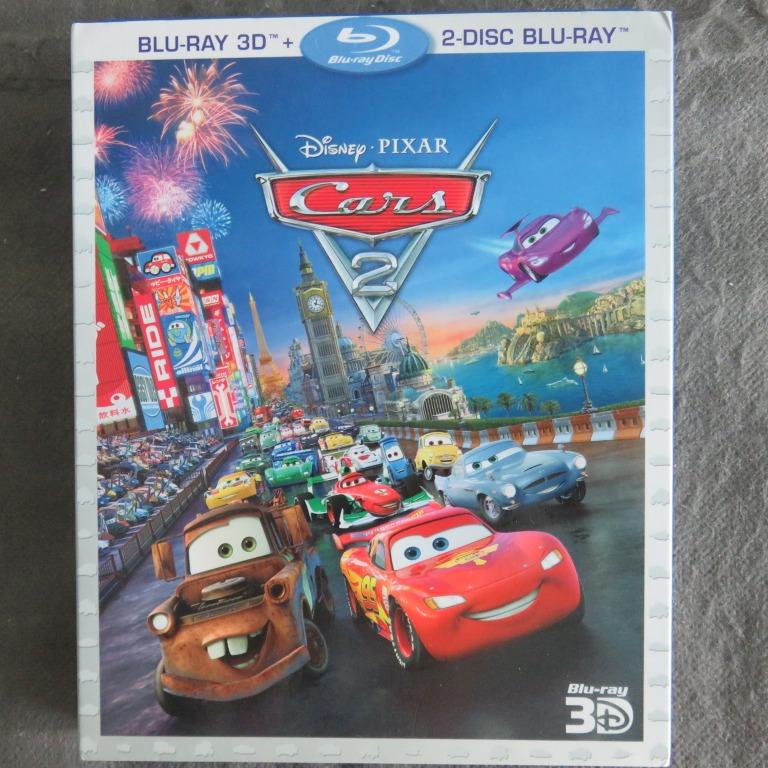3d Blu Ray 三碟disney 動画電影 曾志偉 陳百祥 陳友粵語配音 反斗車王2 Cars 2 11年舊版 連紙套 中文字幕 音樂樂器 配件 Cd S Dvd S