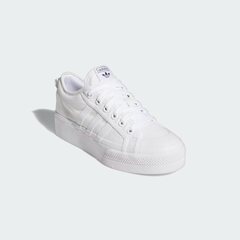 Adidas Nizza Platform Shoes Women S Fashion Shoes Sneakers On Carousell