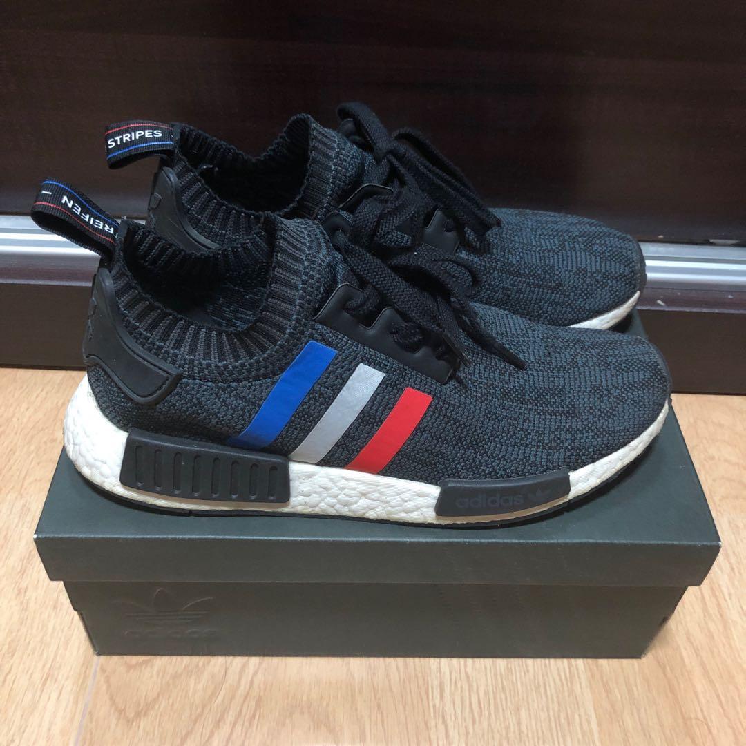 Nmd best sale black trico
