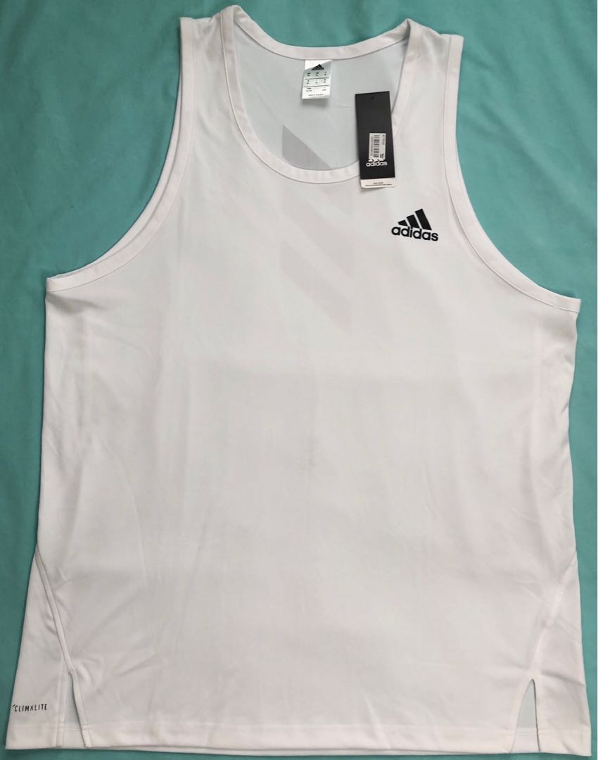 Adidas sando, Men's Fashion, Activewear on Carousell