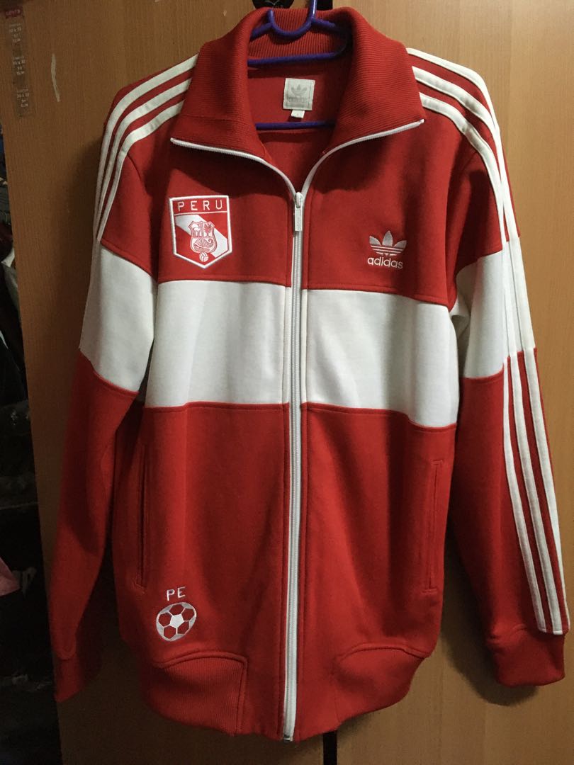 Adidas Track 'Peru', Men's Fashion, Coats, Jackets and Outerwear on Carousell