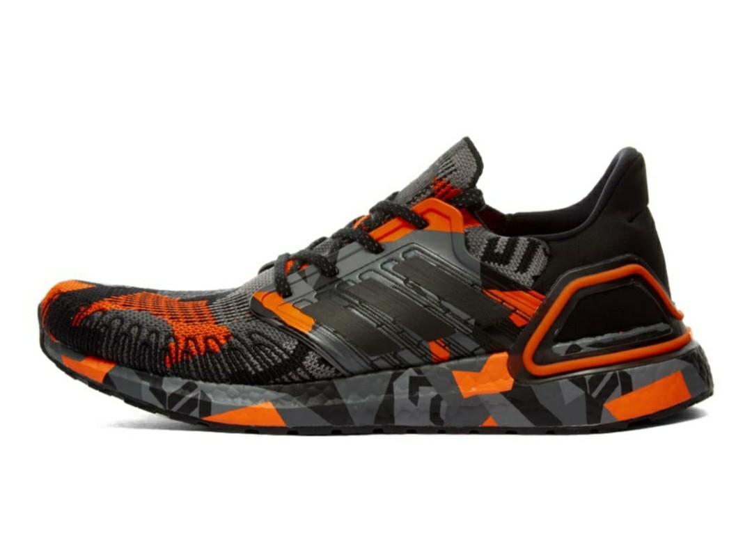 Adidas ultra boost 20 black orange Clearance
