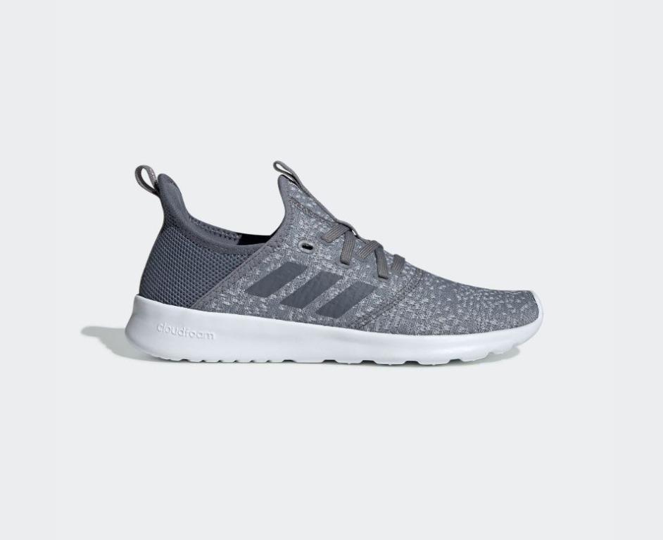 ADIDAS WOMEN CLOUDFOAM PURE SHOES (GREY 