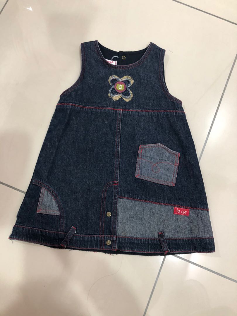 baby girl jean dress