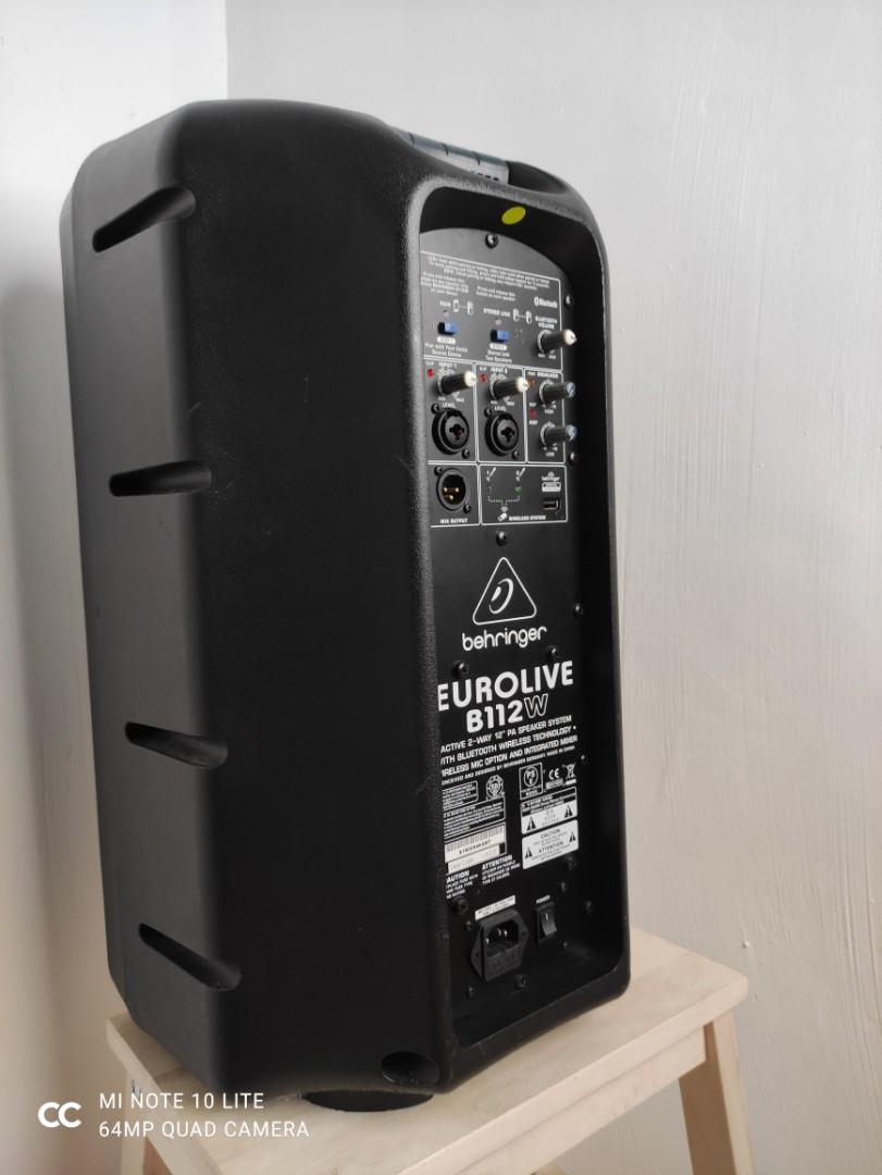 Behringer eurolive b112d bluetooth hotsell