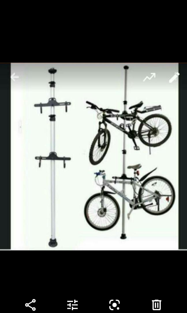 bike rack pole