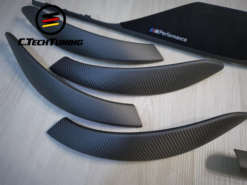 BMW Genuine /// M Performance Interior Trims Kit Open pore Dry Carbon