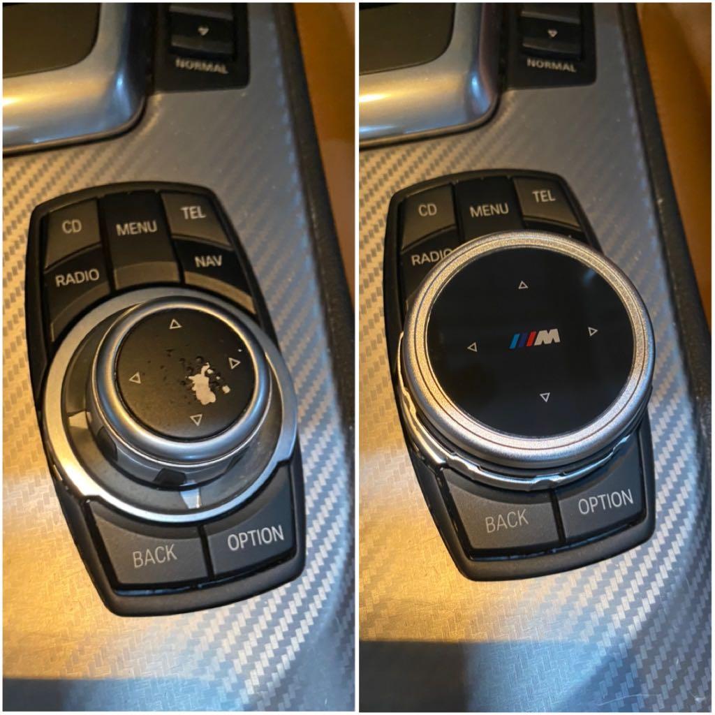 bmw multimedia knob cover