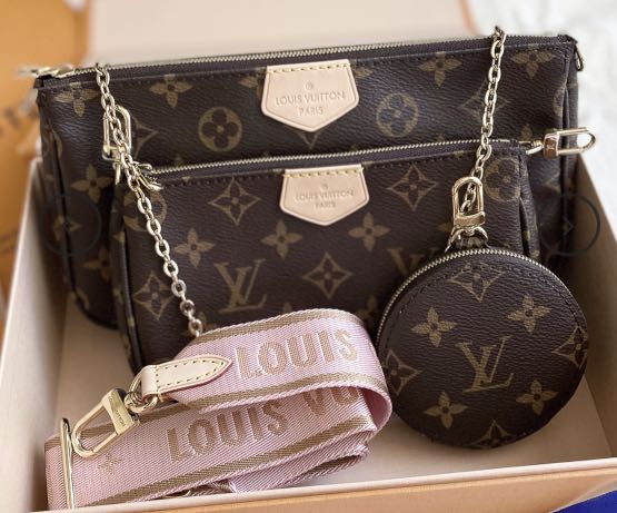 Brand New Complete Louis Vuitton Multi Pochette / LV Multi Pochette with  Receipt 💯💯, Luxury, Bags & Wallets on Carousell