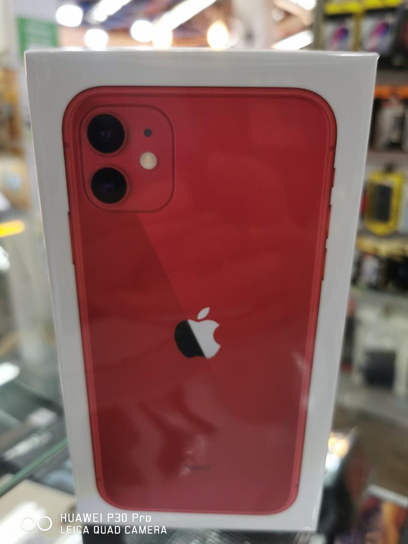 Brand New Sealed Apple Iphone 11 256gb Red Mobile Phones Gadgets Mobile Phones Iphone Iphone 11 Series On Carousell