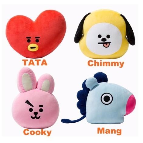 BT21 HEAD STUFF TOY UNOFFICIAL (PRE ORDER) (Category: Plushies & Soft Toys) located in Bacoor. Submitted by thrivebyj (Listing ID 1038184777, Image 2). Description: WTS/ LFB UNOFFICIAL BT21 HEAD STUFF TOY 300 ONLY ALL CHARACTERS AVAILABLE.