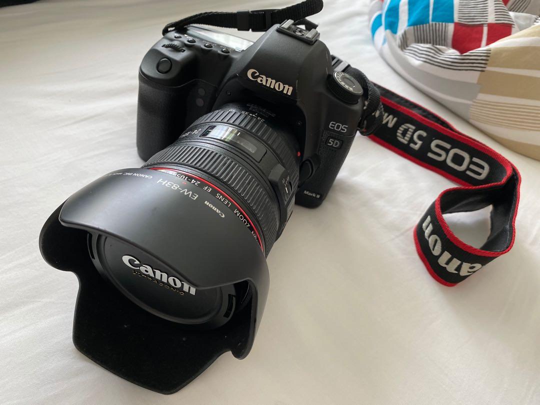 Canon 5D Mark II with 24-105mm f4.0