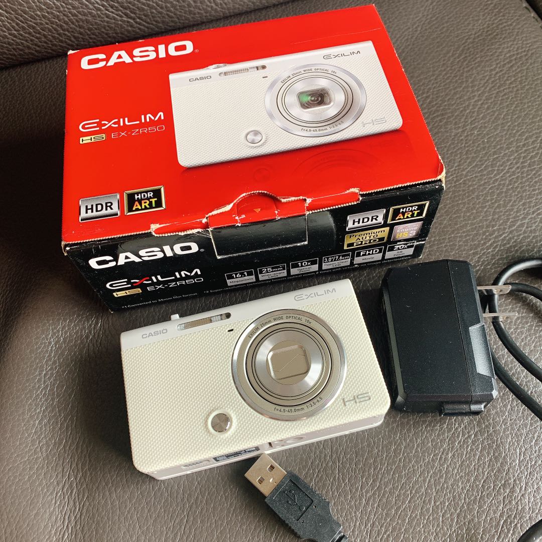 Casio EX-ZR50, 攝影器材, 鏡頭及裝備- Carousell