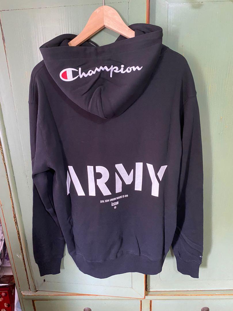 Army champion hoodie on sale