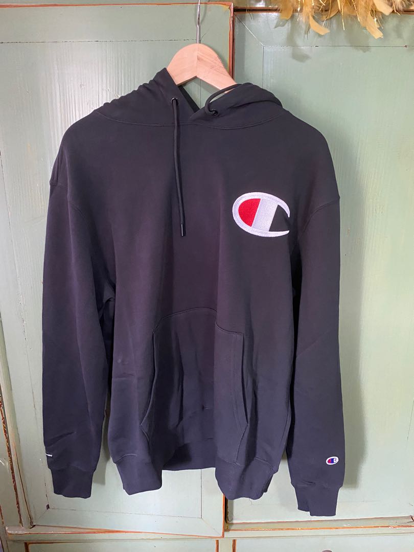 Champion hoodie x Izzue Army Men s Fashion Tops Sets Hoodies on Carousell