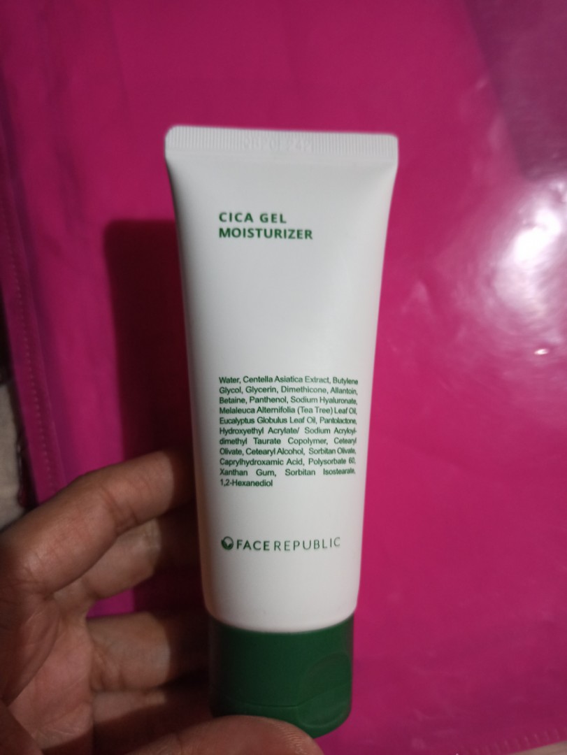 cica gel moisturizer