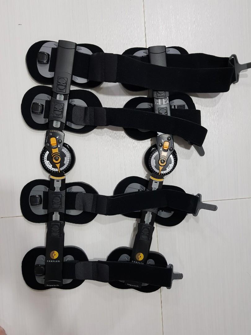 Corflex Contender post-op knee brace lite, Health & Nutrition, Braces ...