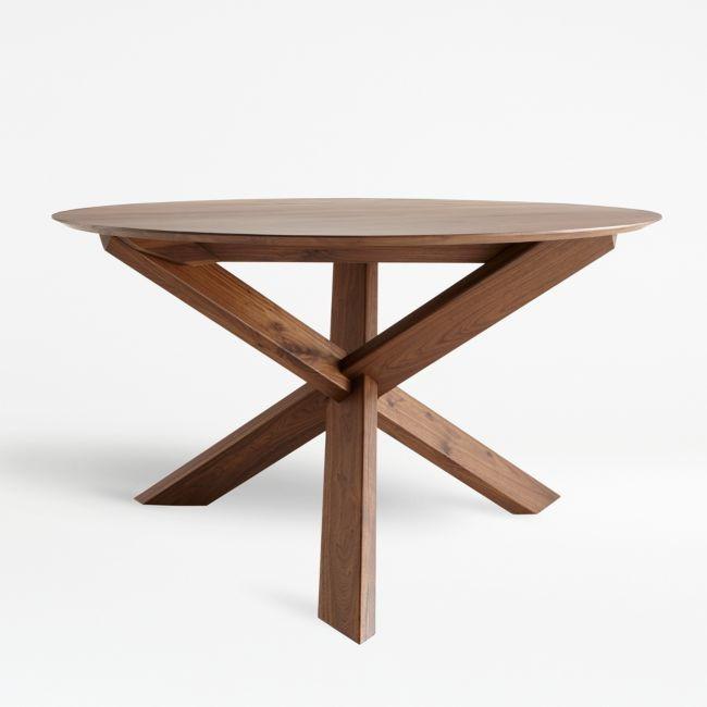 Crate Barrel Round Dining Table Apex Furniture Tables Chairs On Carousell