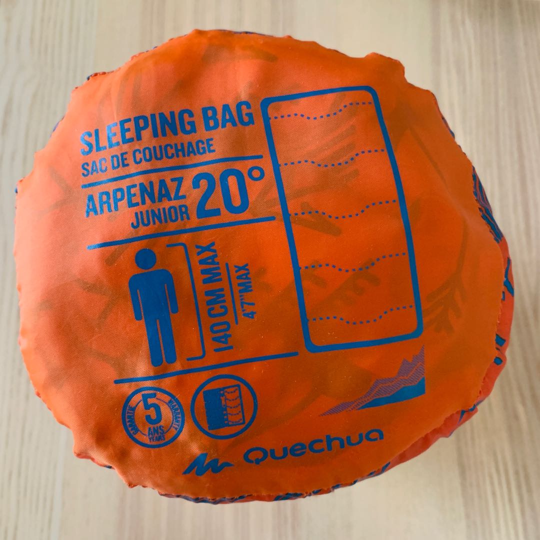 decathlon junior sleeping bag