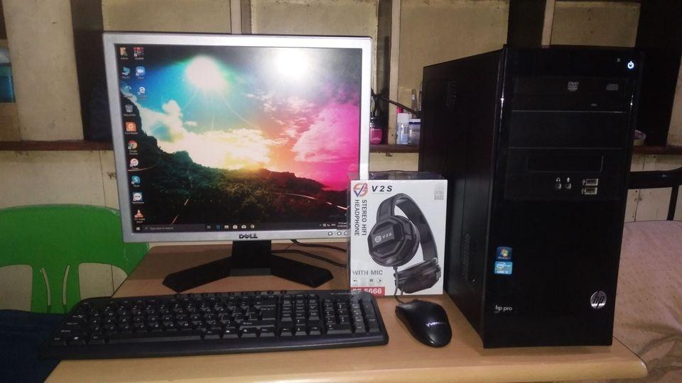 Desktop Set Intel Core I5 3rd Gen 1gb Ssd 500gb Hdd 8gb Ram 19 Square Computers Tech Desktops On Carousell