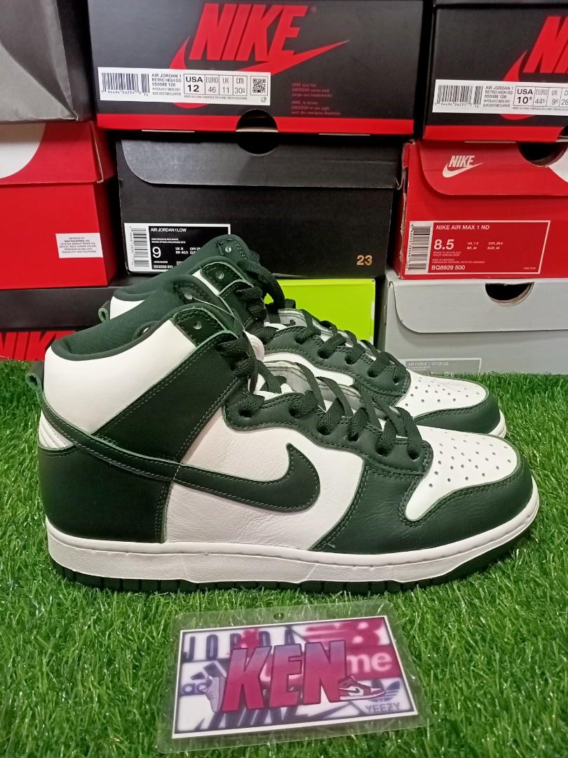 spartan green jordans